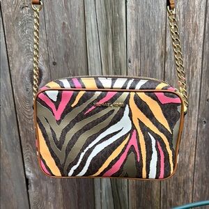 Michael Kors Multicolor Animal Print Bag